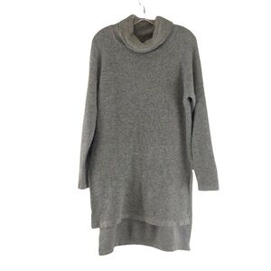 Essue Gray Loose Fit Turtleneck Sweater Size Small